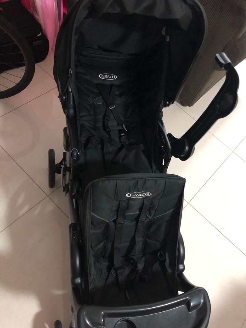 Graco Stadium Stroller twin two seats, Babies & Kids, Going Out