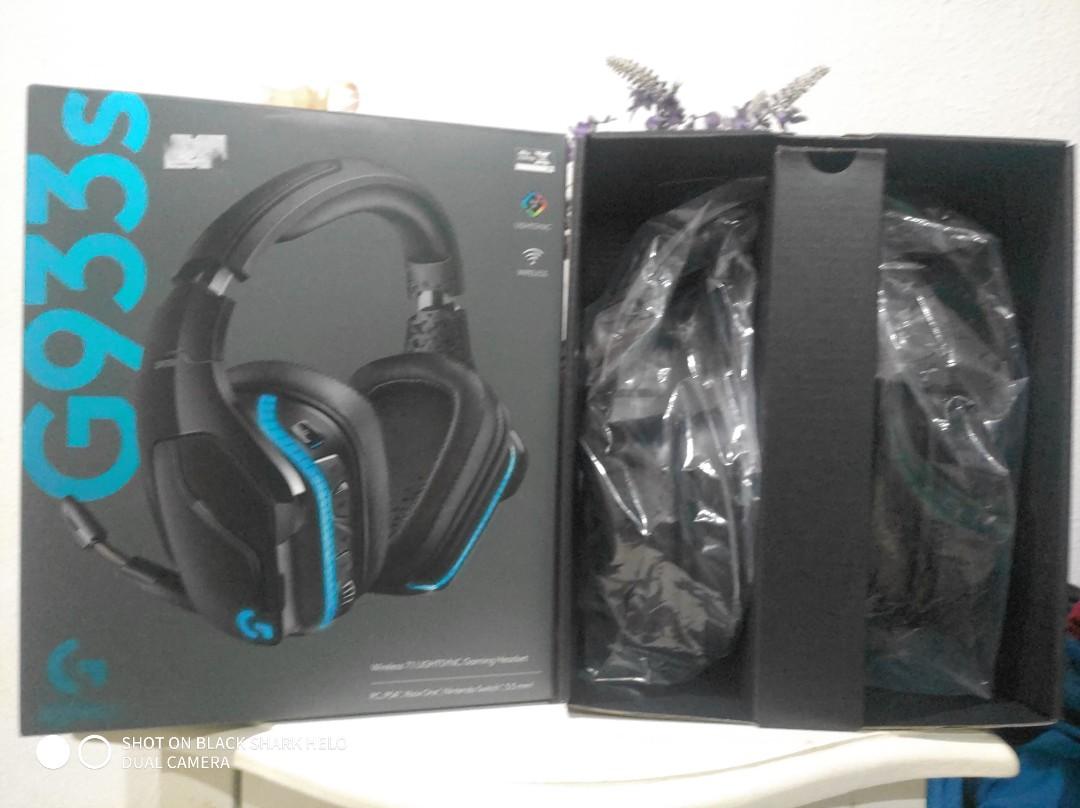 Headphone gaming wireless logitech Audio Headphones Headsets