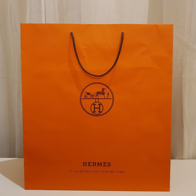 Authentic Hermes Paper Bag (big size 