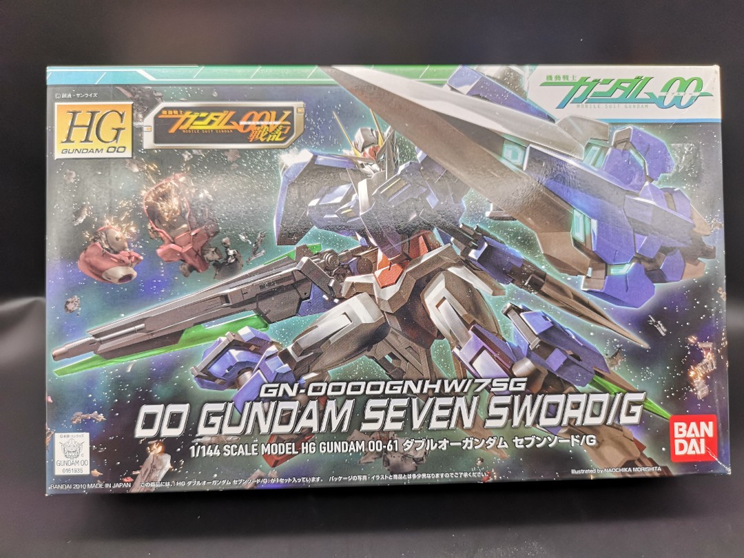 Last Piece Hg 1 144 00 Gundam Seven Sword G Hobbies Toys Toys Games On Carousell