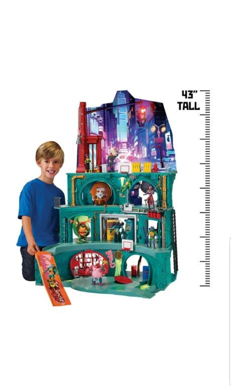 Rise of the teenage mutant deals ninja turtles epic lair playset