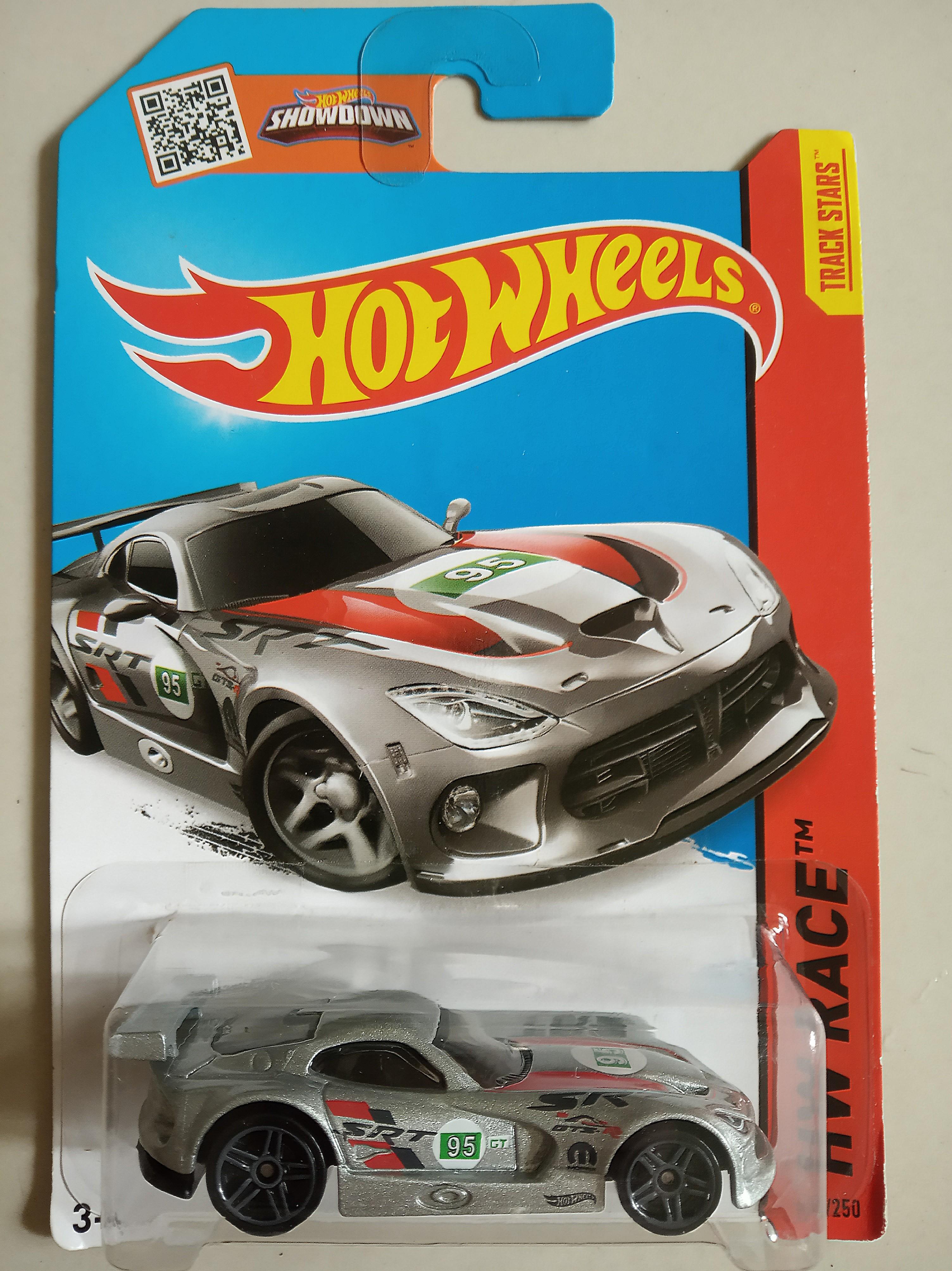 Hot Wheels 15 Hw Race World Race Srt Viper Gts R Metalflake Silver Toys Games Diecast Toy Vehicles On Carousell