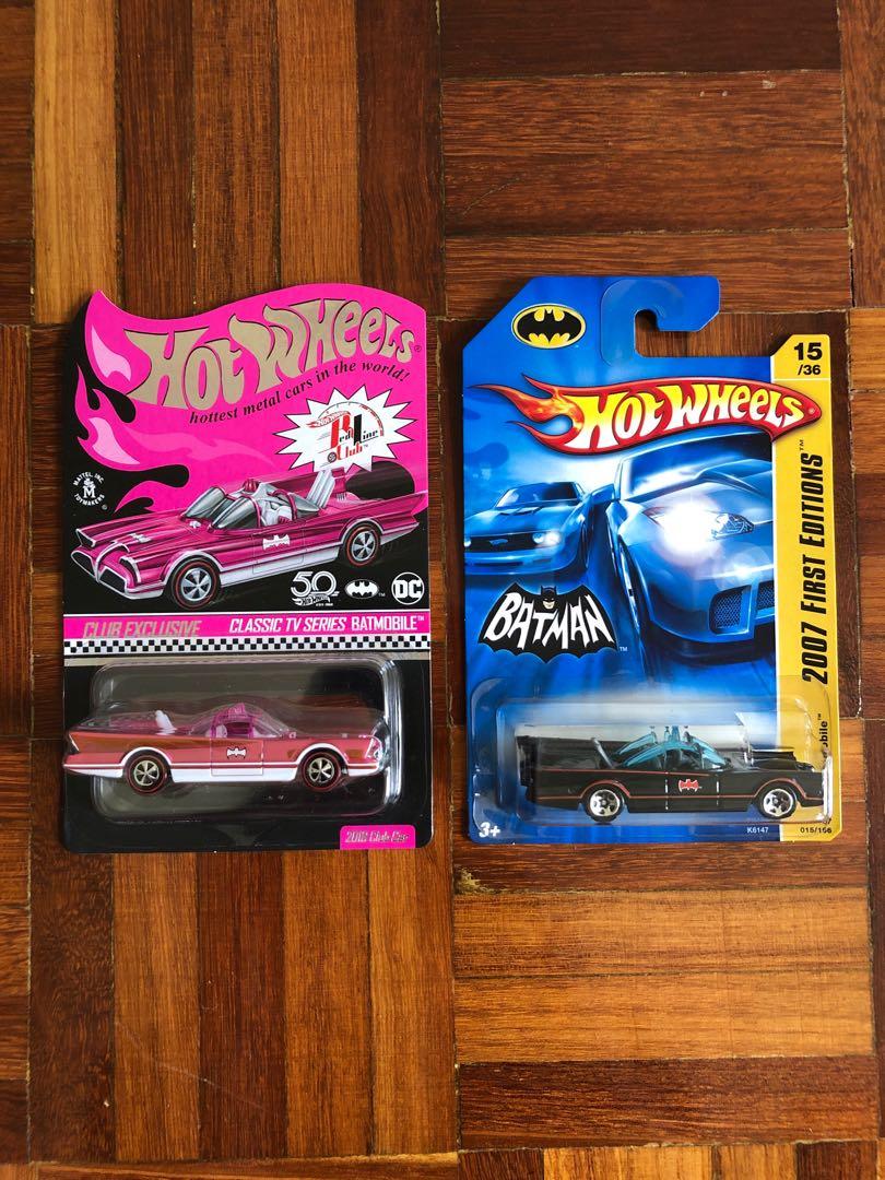 Hot wheels pink batmobile cheap