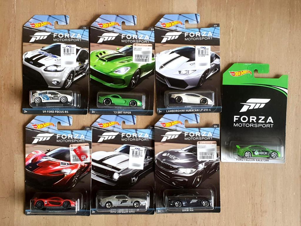 forza motorsport hot wheels set