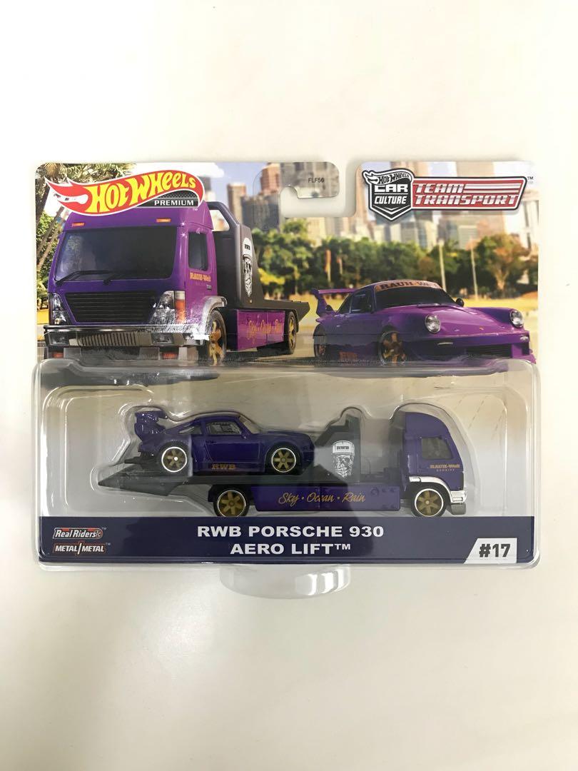 HOT WHEELS TEAM TRANSPORT 2020 RWB PORSCHE 930 AERO LIFT