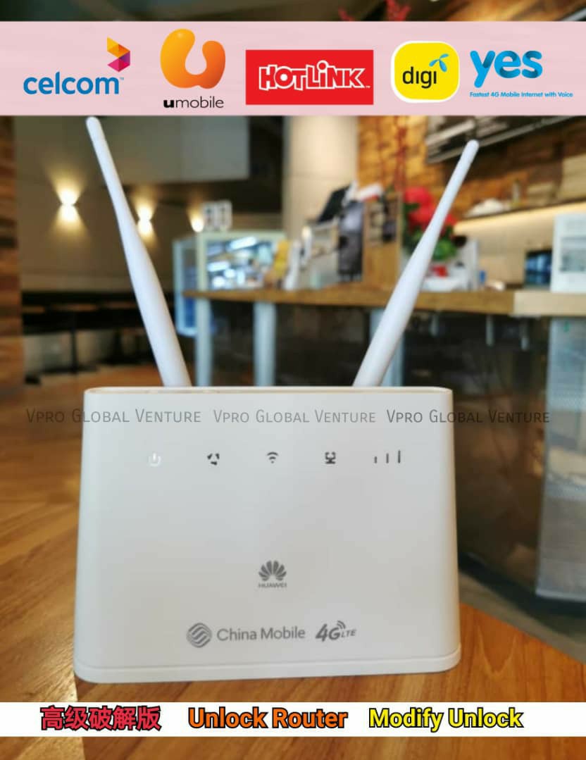 Huawei B310 4g Wifi Router Unlimited Hotspot Electronics Computer Parts Accessories On Carousell