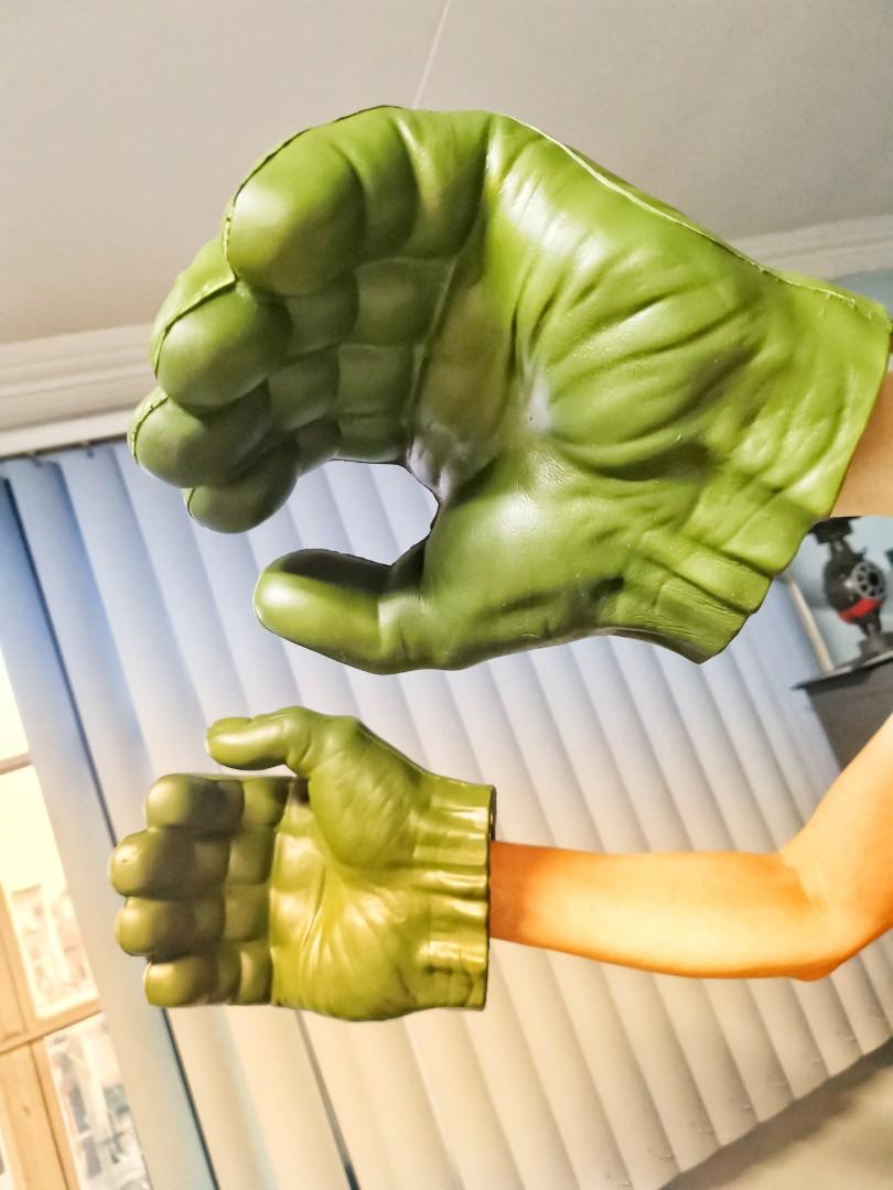 HULK hands, Hobbies & Toys, Toys & Games on Carousell