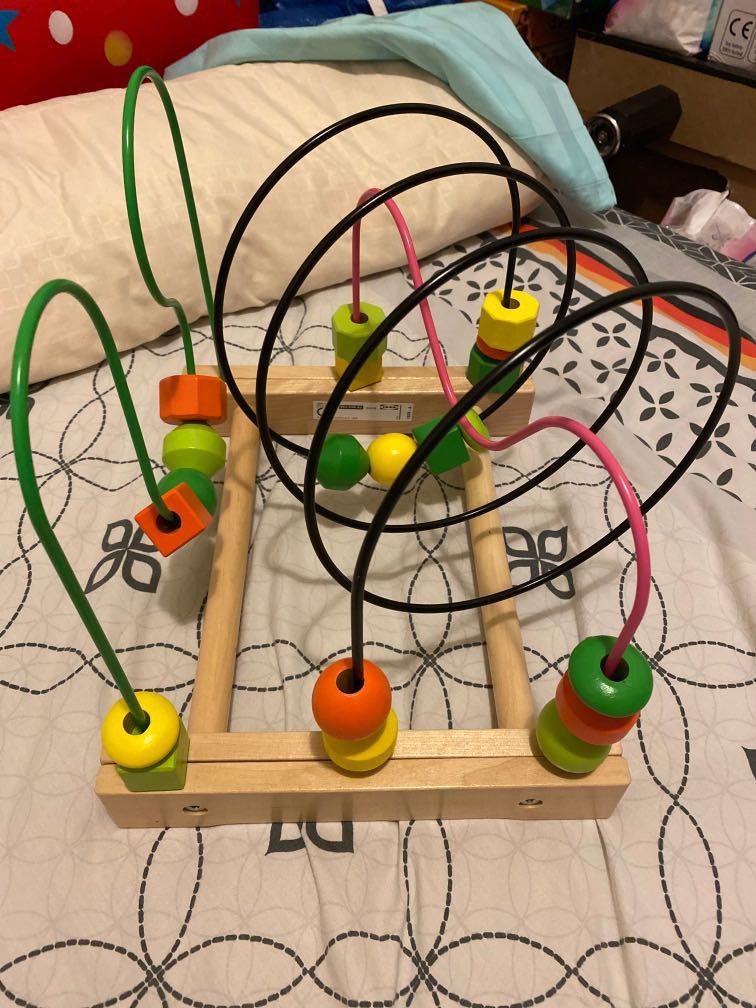 ikea mula bead roller coaster