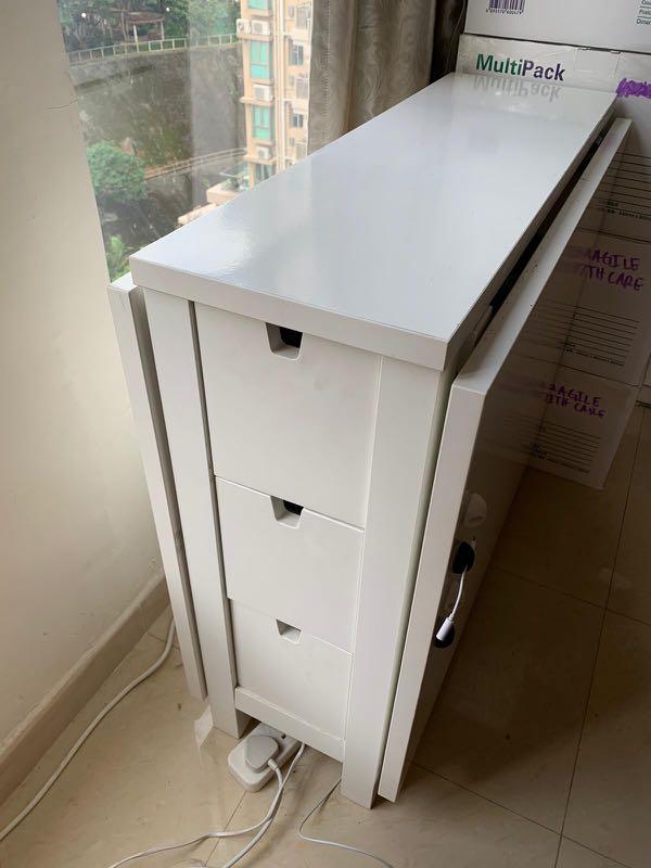 Ikea Norden Foldable/ Collapsable Table/Desk, 傢俬＆家居, 傢俬, 桌子 Carousell