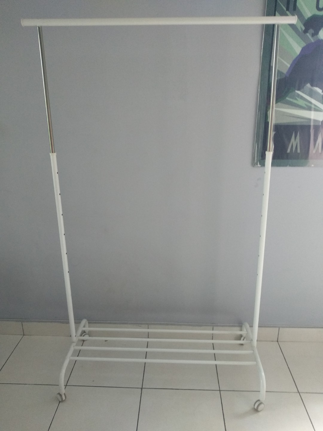 Ikea Rigga Clothes Rack On Carousell