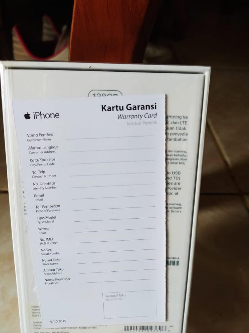 Iphone 7 Plus 128gb Baru Garansi Ibox Matte Black Telepon Seluler Tablet Iphone Iphone 7 Series Di Carousell