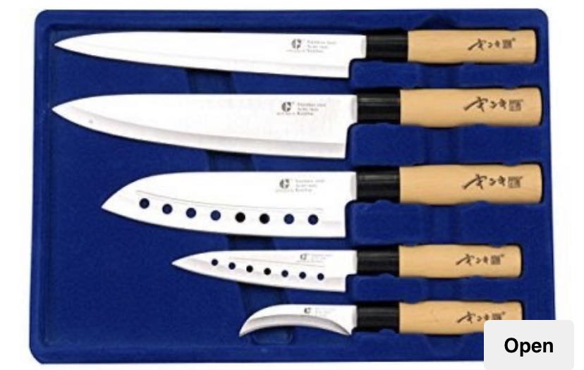 Japanese sashimi knife set, Home Appliances, Kitchenware on Carousell