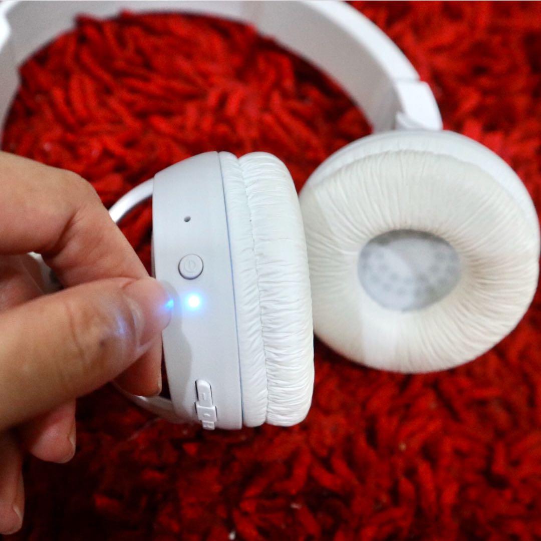 Jbl Harman T450bt Wireless On Ear Headphone Bluetooth Elektronik Audio Di Carousell