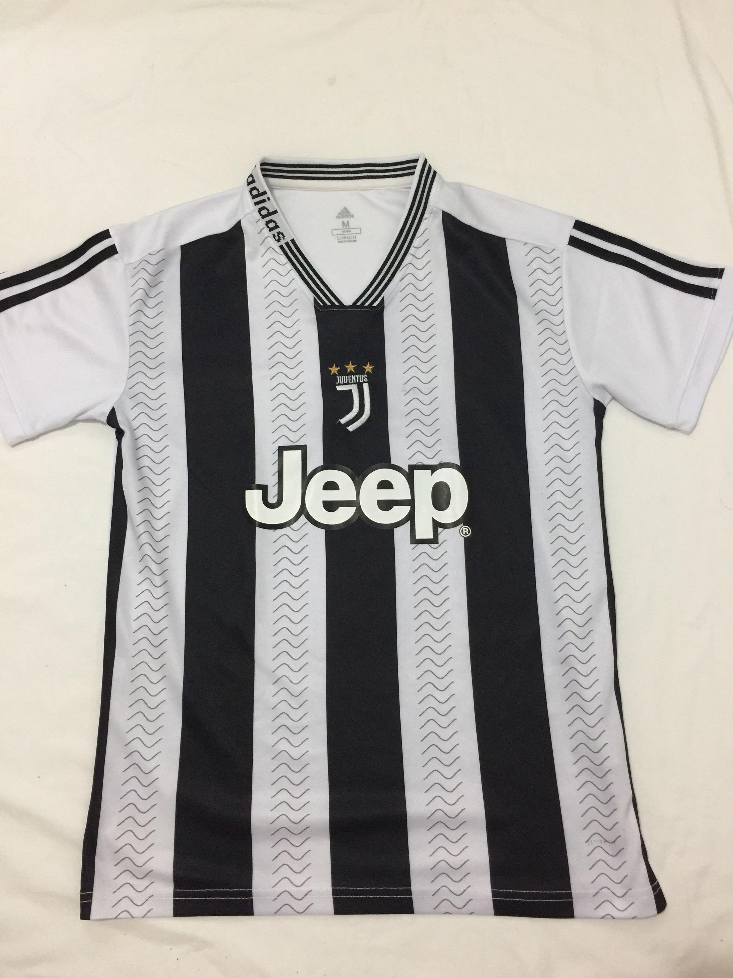 Jeep Juventus Adidas Football Jersey, Women's Fashion, Activewear ...