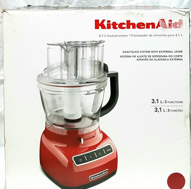 KITCHENAID FOOD PROCESSOR / CANDY APPLE RED, TV & Home Appliances
