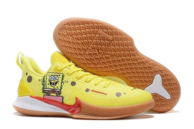 kobe bryant spongebob shoes
