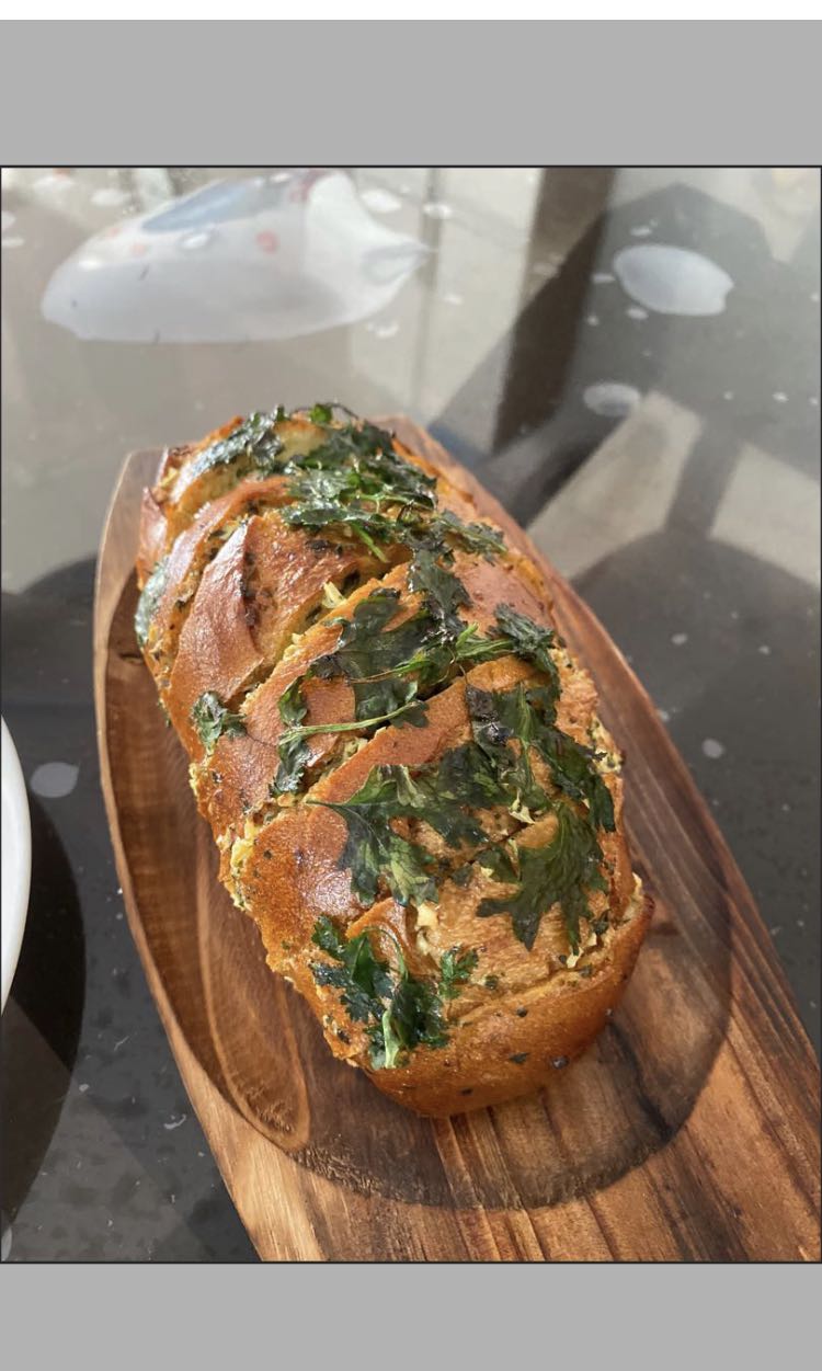 Korean Creamcheese Garlic Bread Food Drinks Baked Goods On Carousell