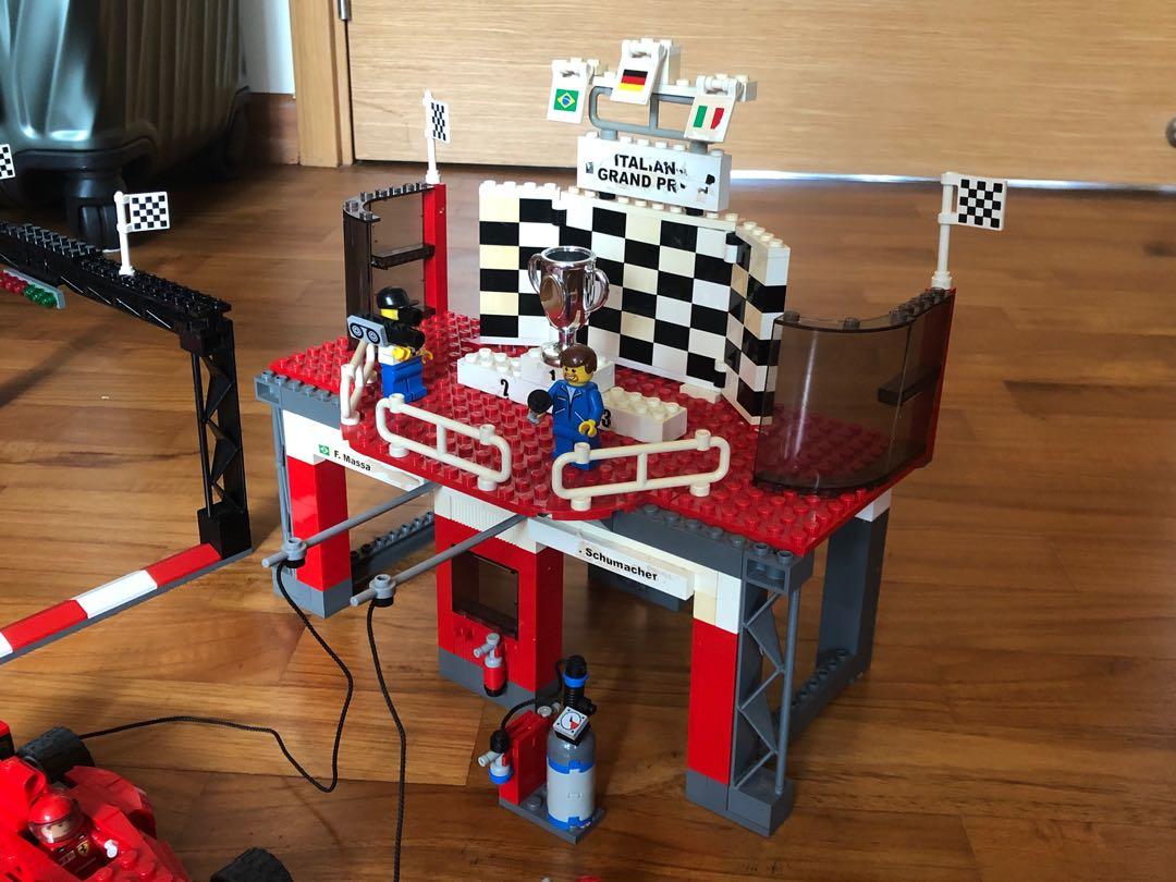 Lego ferrari finish best sale line