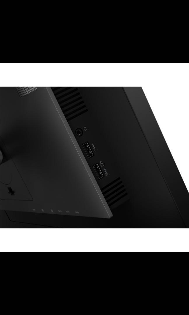 [2 Year Local Warranty] Lenovo ThinkVision 24" QHD Monitor , Computers