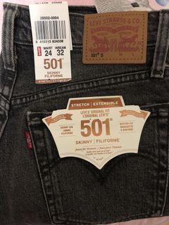 levi's 501 skinny filiforme stretch extensible