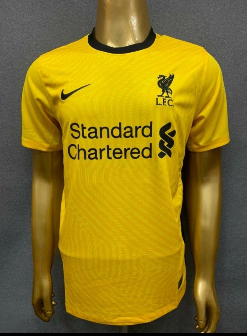 Liverpool Home Gk 2020 21 Jersey Sports Sports Apparel On Carousell