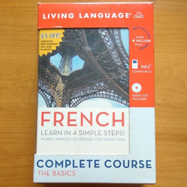 Living Language French Complete Course Books Stationery