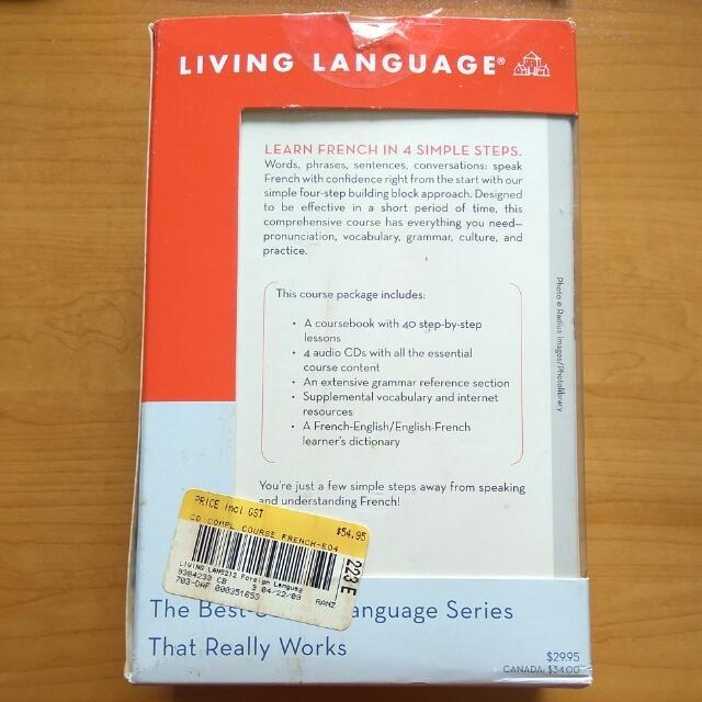 Living Language French Complete Course Books Stationery