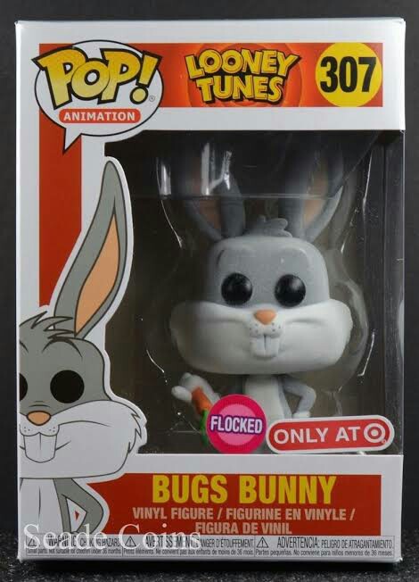 bugs bunny funko pop flocked