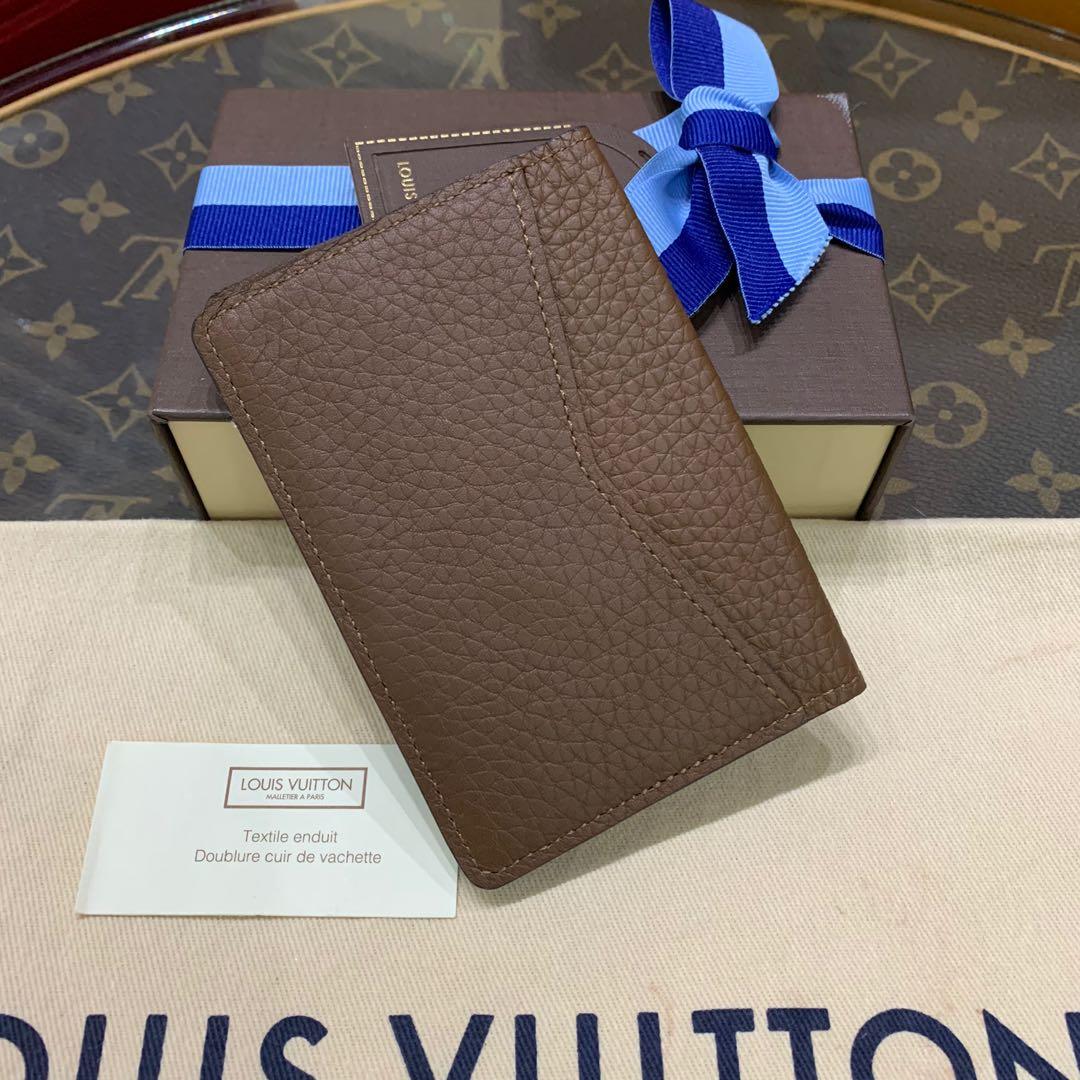 Louis Vuitton Pocket Organizer Taurillon Leather, Luxury, Bags