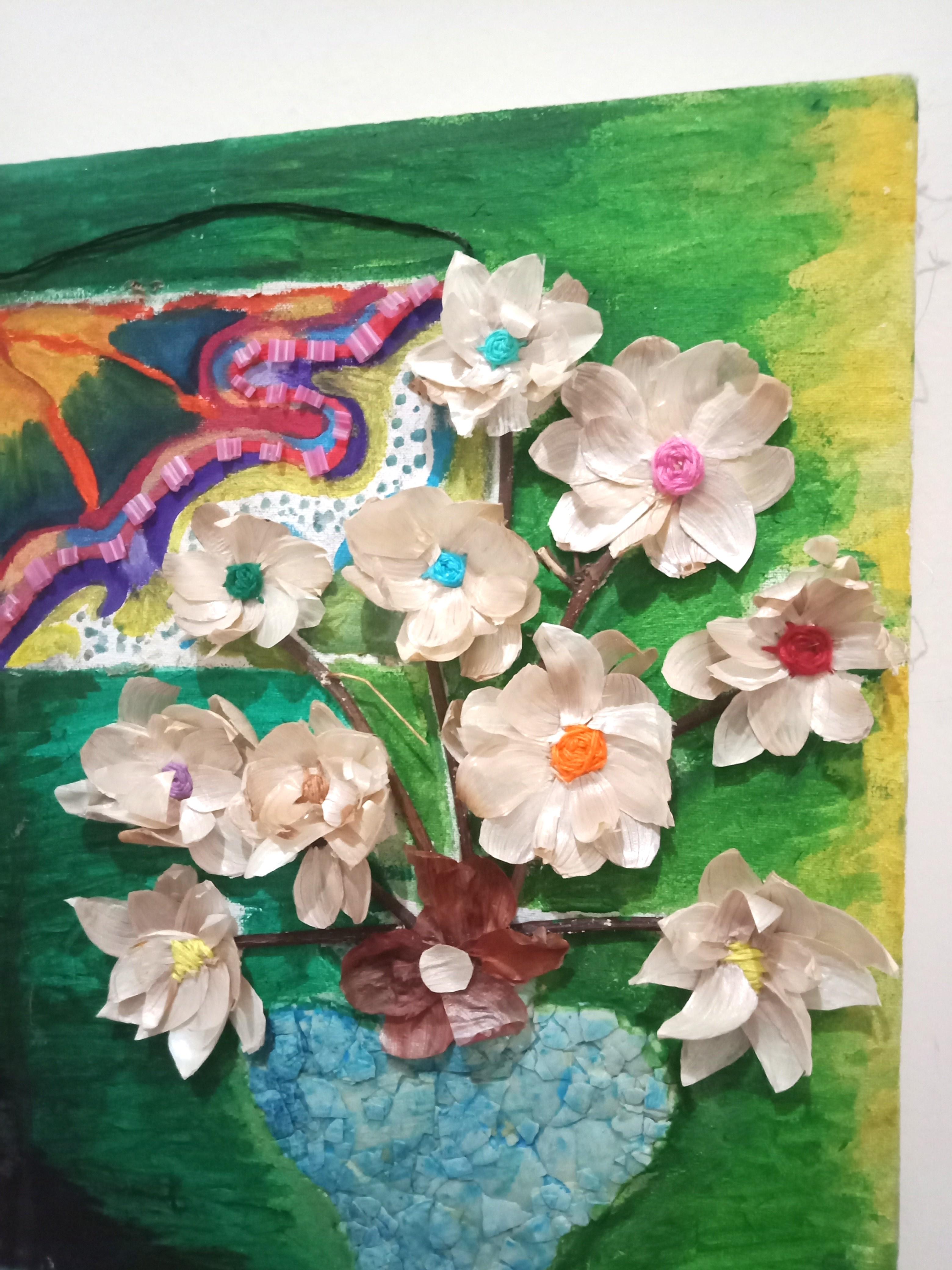 Lukisan Bunga Bersihakhir Desain Kerajinan Tangan Karya Seni Di Carousell