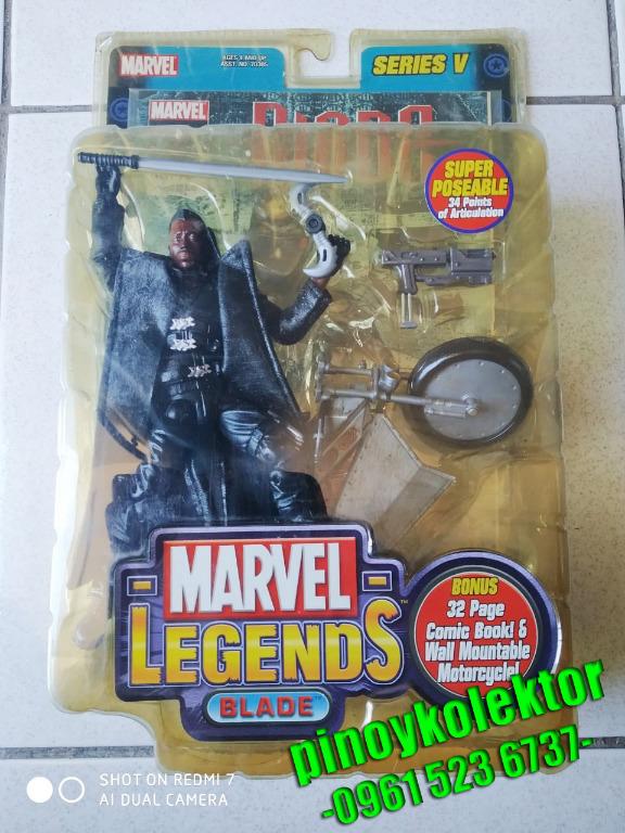 Blade marvel legends toy biz on sale
