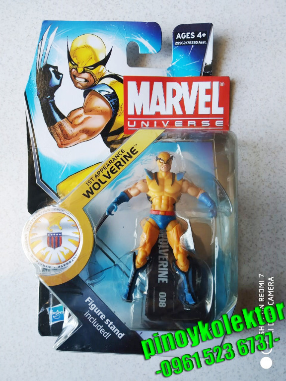 marvel universe wolverine action figure