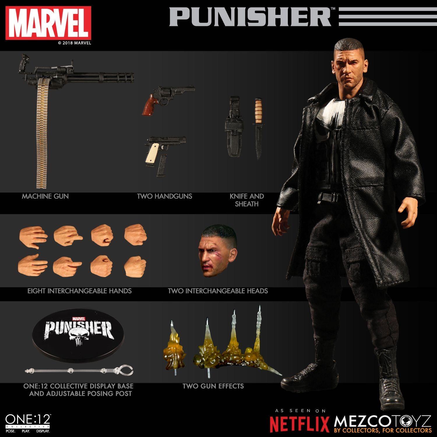 Mezco Netflix Punisher, Hobbies & Toys, Toys & Games on Carousell