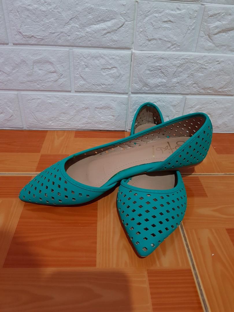 mint colored sandals