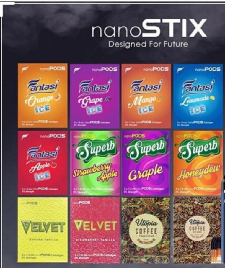Nanostix Starter Kit with 1 year warranty(free 1 box flavour worth RM40