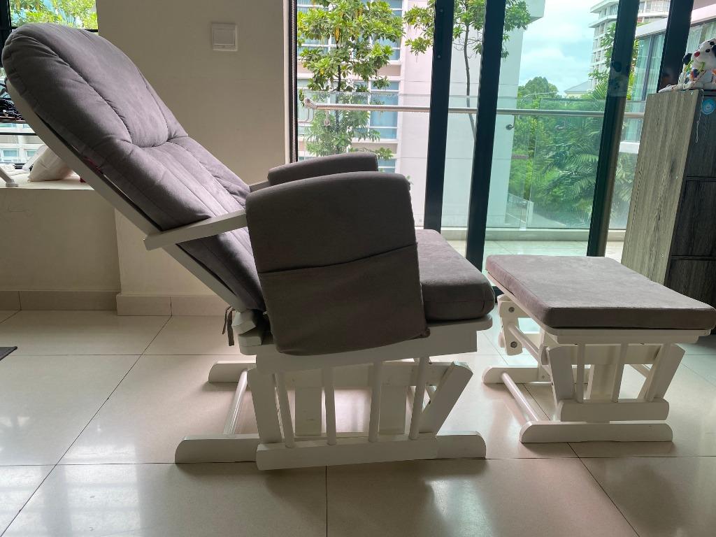 mothercare reclining glider chair