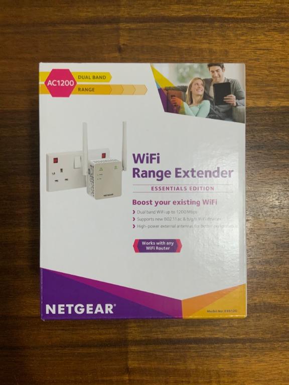 Netgear Wifi Range Extender Ac1200 Model Ex6120 Electronics Computer Parts Accessories On Carousell
