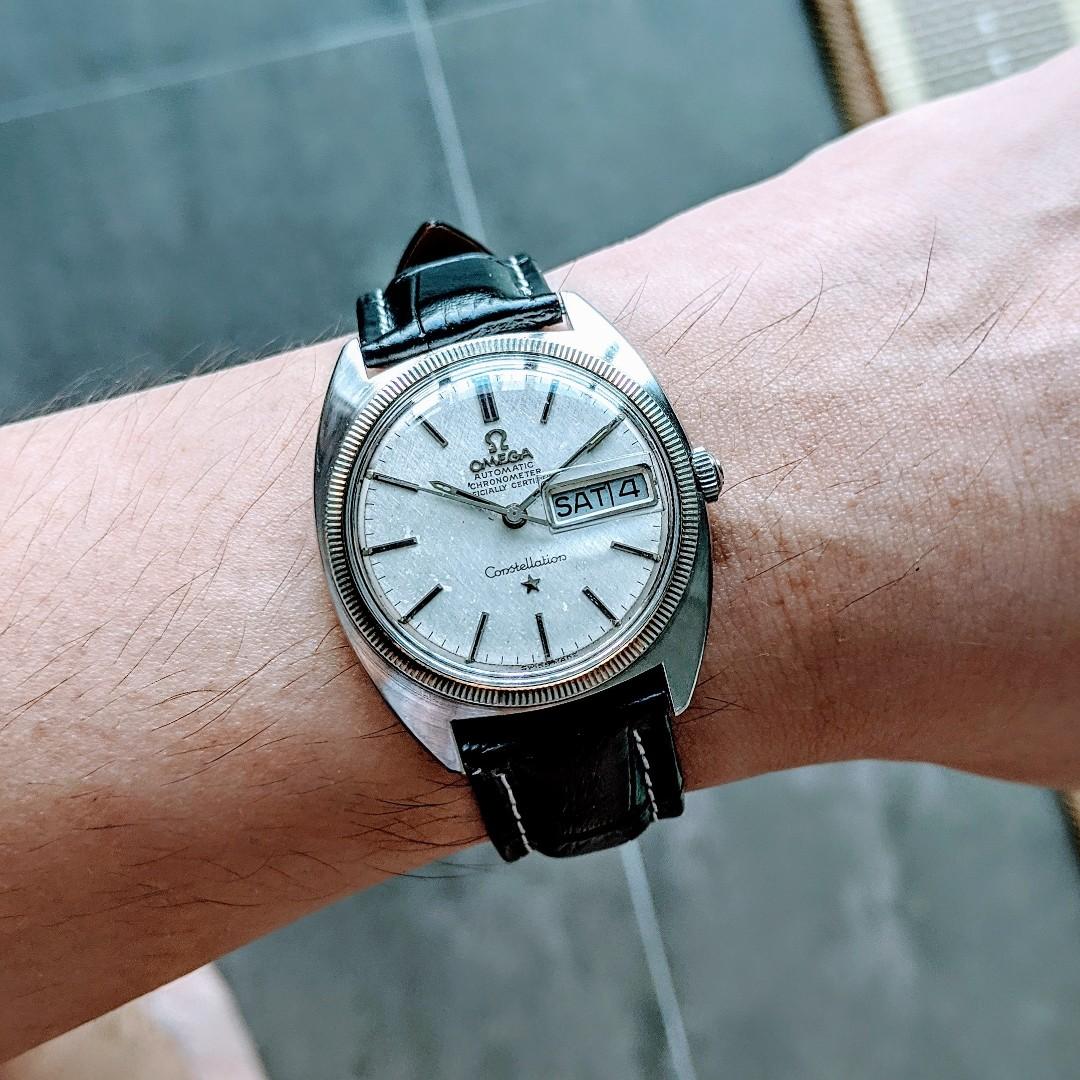 Omega Constellation Day Date Vintage Watch 168.029 Men s Fashion