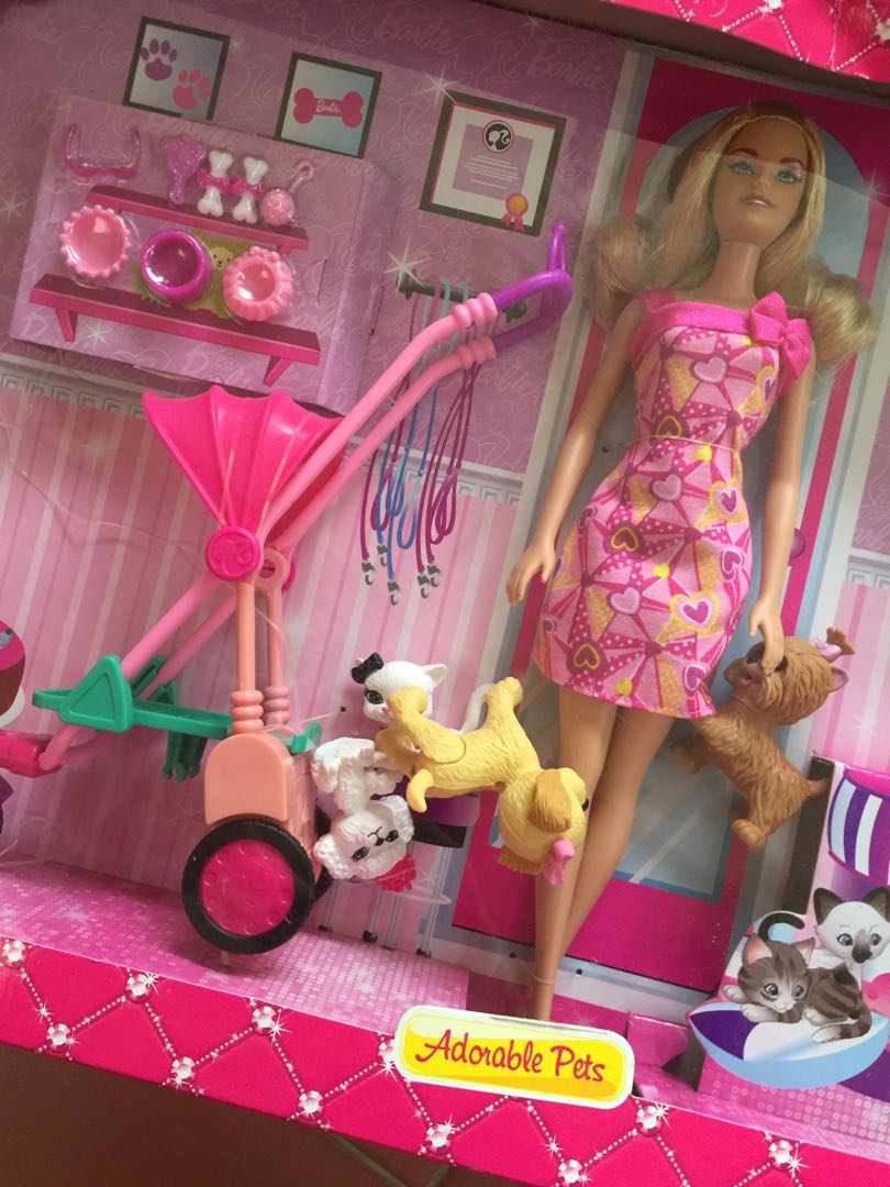 set barbie doll set