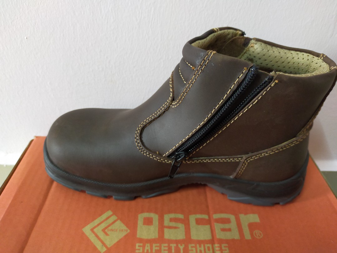 Oscar safety shoes UK4/EUR38, Men's 