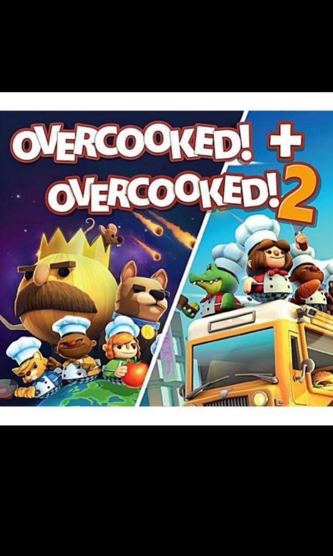 OVERCOOKED + OVERCOOKED 2 NEW!!!, Video Gaming, Video Games, Nintendo on Carousell