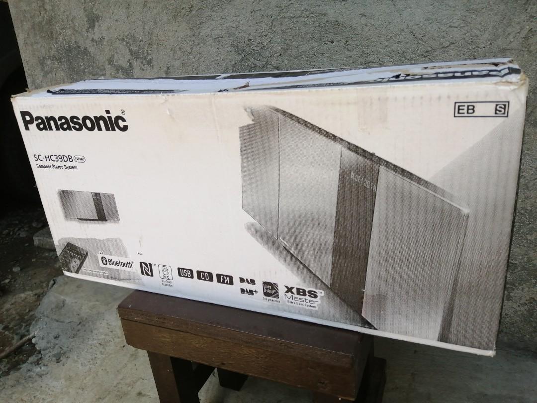 Panasonic HC39DB Compact stereo system bluetooth mini component