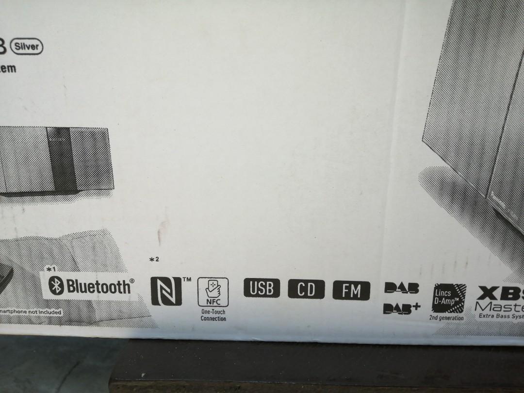Panasonic HC39DB Compact stereo system bluetooth mini component