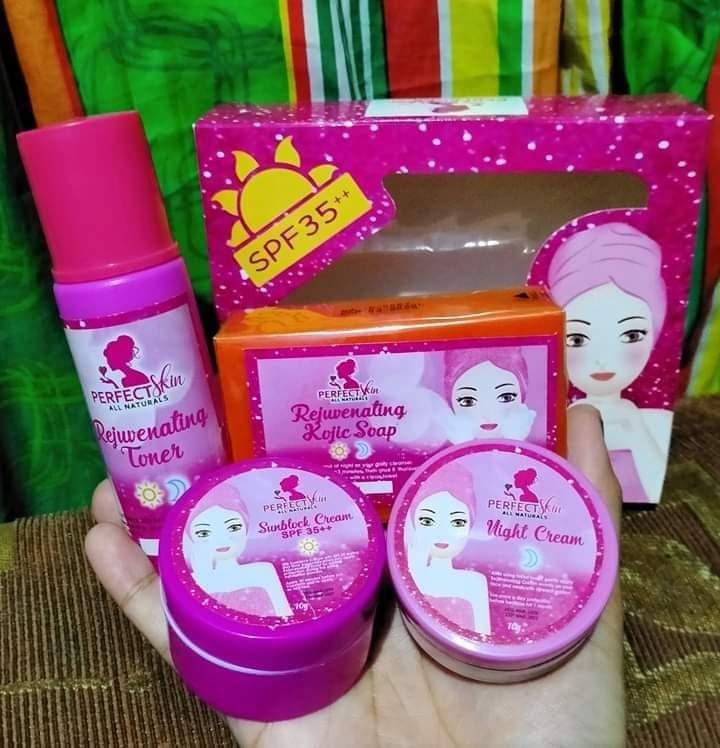PERFECT SKIN REJUVENATING SET (Category: Face Care) located in Bacolod City. Submitted by kitkat_2016 (Listing ID 1015192385, Image 2). Description: Perfect Skin Rejuvenating Set.. *Ang REJUVENATING SET na hindi kailangan gumastos ng mahal, pero *ANG DAMING NAGMAMAHAL! 😍❤️*ALis pimple *NO Kati *NO HAPDI bilis pa mag pa PUT *kaya anu pa ang hinihitay mu mag PS na para lalo kang GUMANDA. #PERFECTSKINREJUVENATINGSET ON HAND!!!.