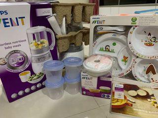 Philips Avent 4 in 1 Food Maker Utensils with Free Gifts