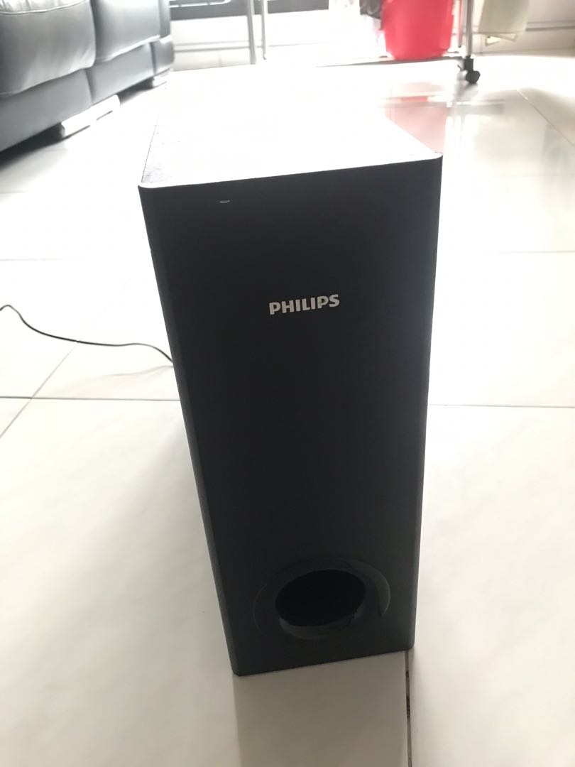 Philips subwoofer, Audio, Soundbars, Speakers & Amplifiers on Carousell