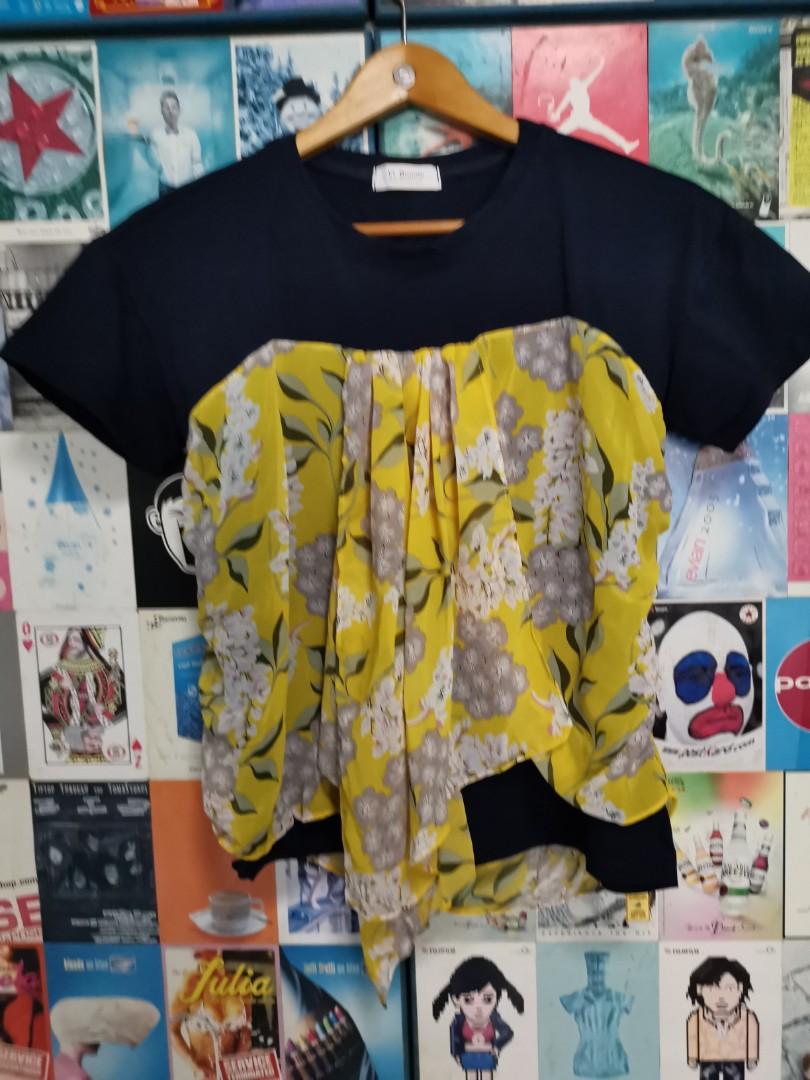 yellow plus size shirt