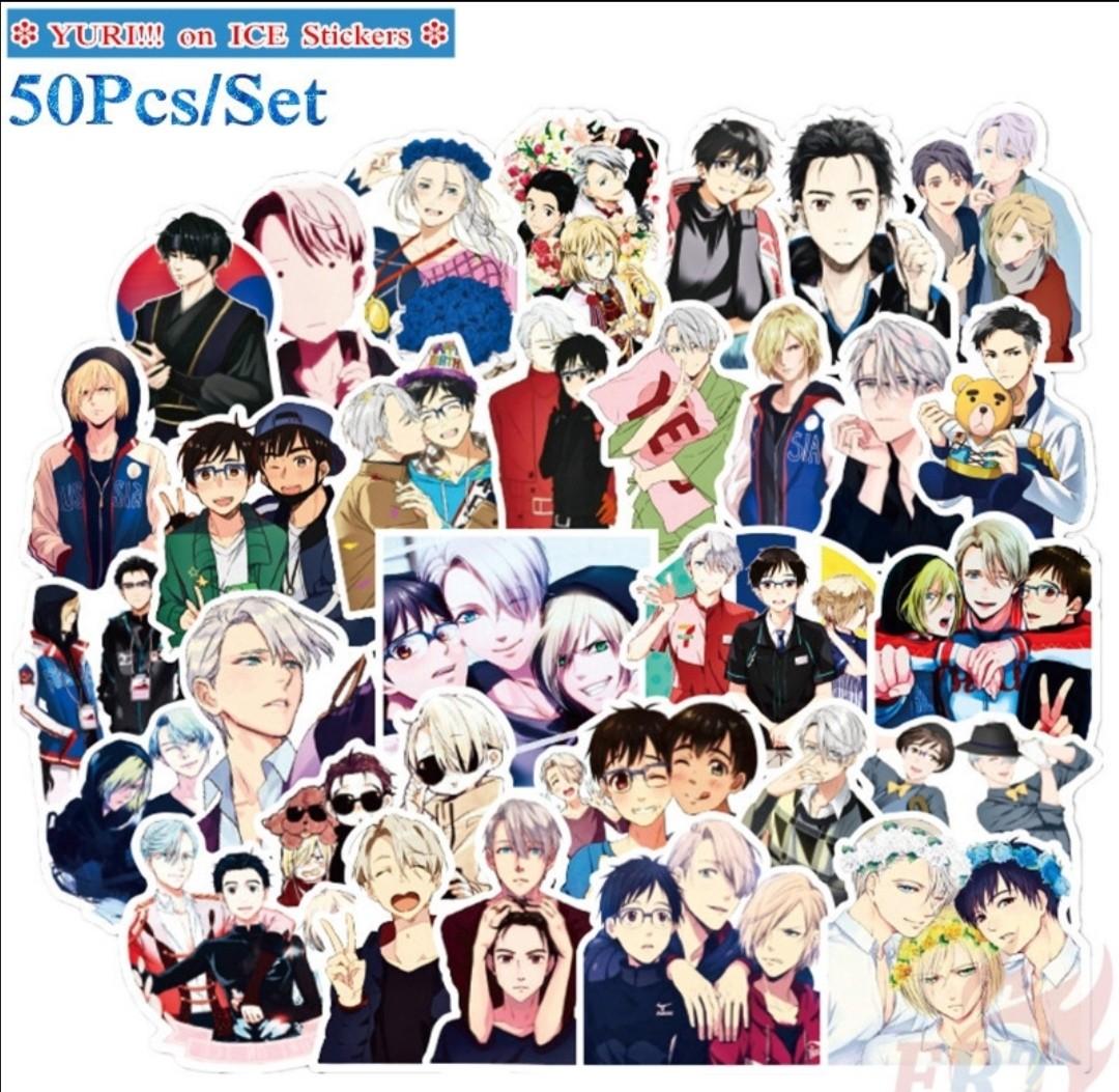 Po Yuri On Ice Stickers Entertainment J Pop On Carousell