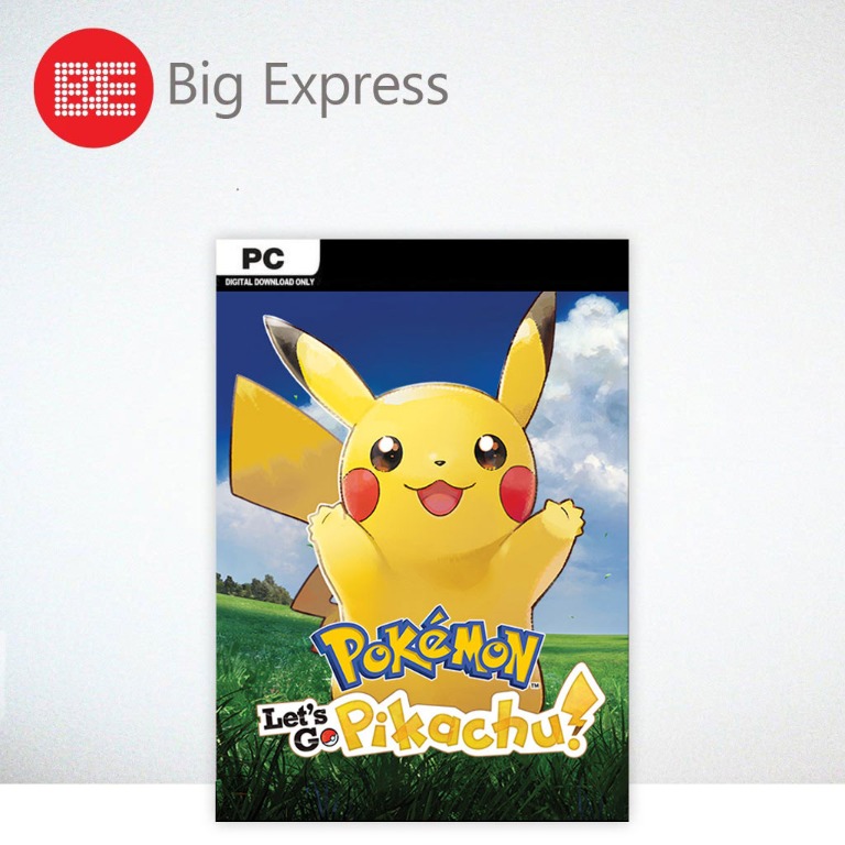 Pokemon Let S Go Pikachu Digital Download Pc Offline Big Express Video Gaming Video Games On Carousell