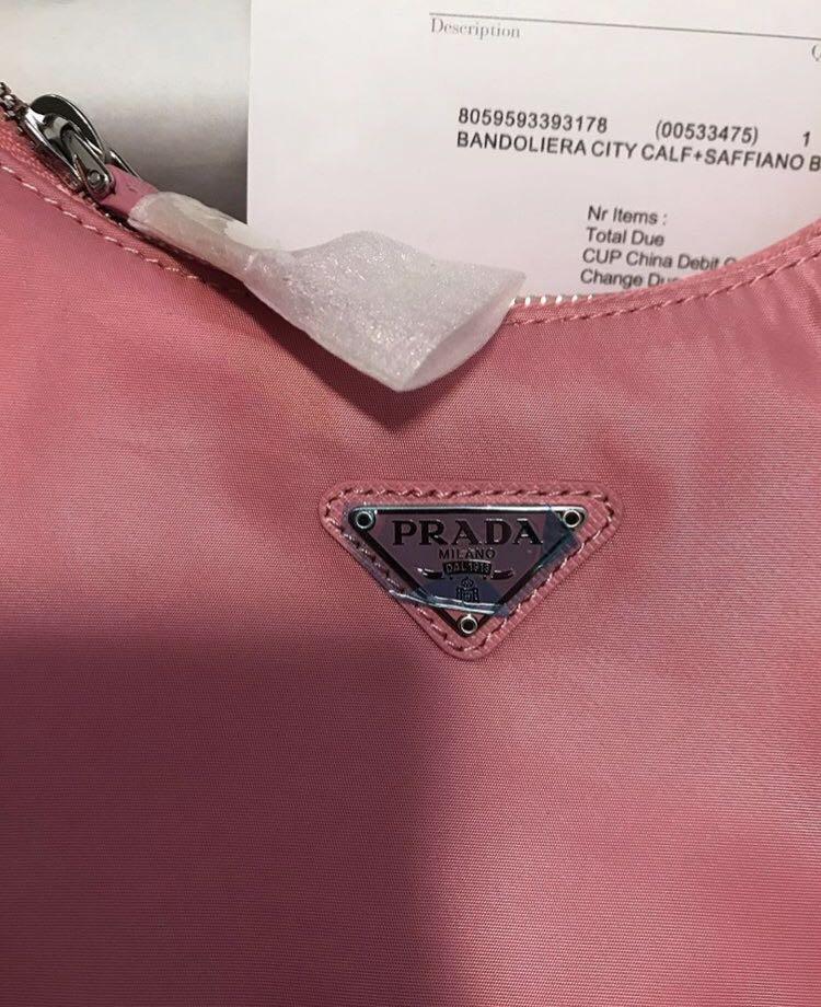 Prada Pink Re-edition 2005 Nylon Bag ○ Labellov ○ Buy and Sell